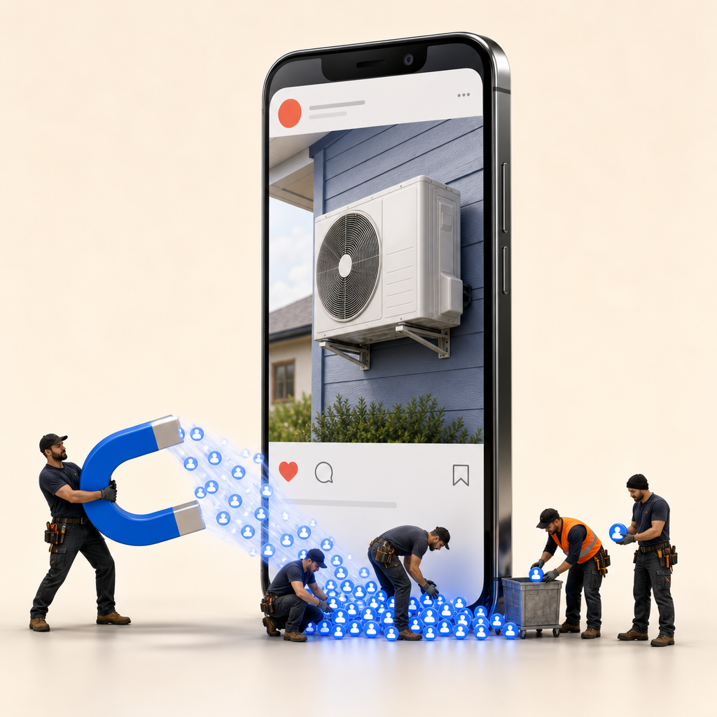 Publicité Meta sur un téléphone