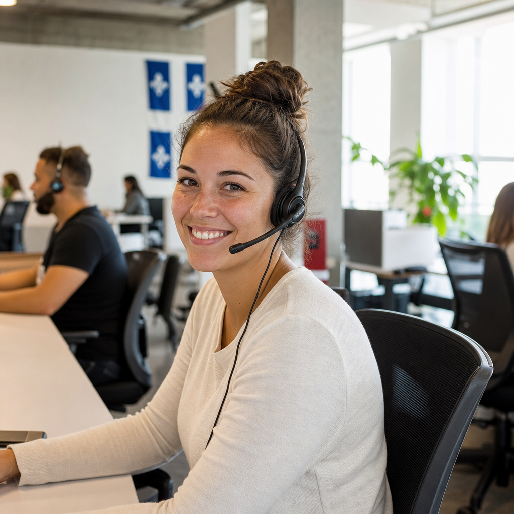 Agent qui qualifie les prospects au téléphone